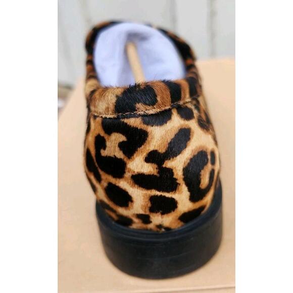 Wydr Studios Reese Low Heel Classic Loafers Shoes, Leopard Print, Women's US 9WW - Picture 5 of 9